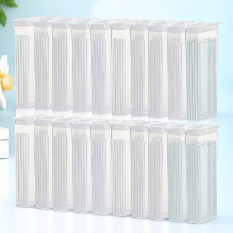 Pathology Slide Storage - 50Pcs Glass Slide Cases PP Material