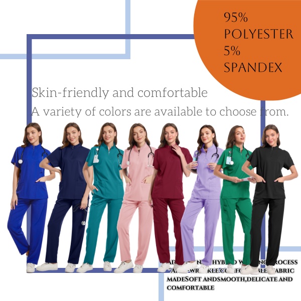 Medical Lab Coat - Professional Medical Scrubs for Women Doctor
