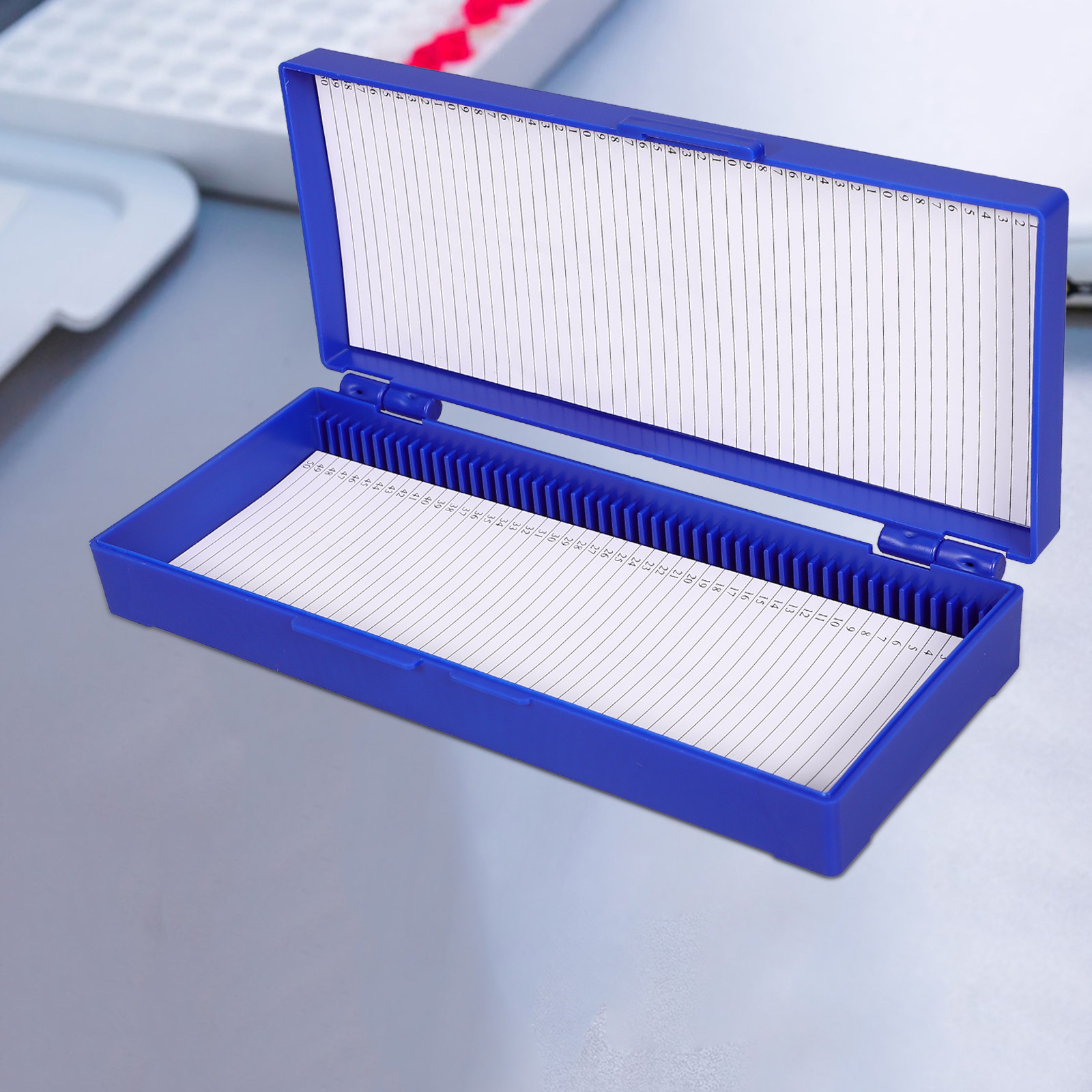2Pcs Slide Boxes ABS Material  - огляд і ціна Pathology Slide Storage