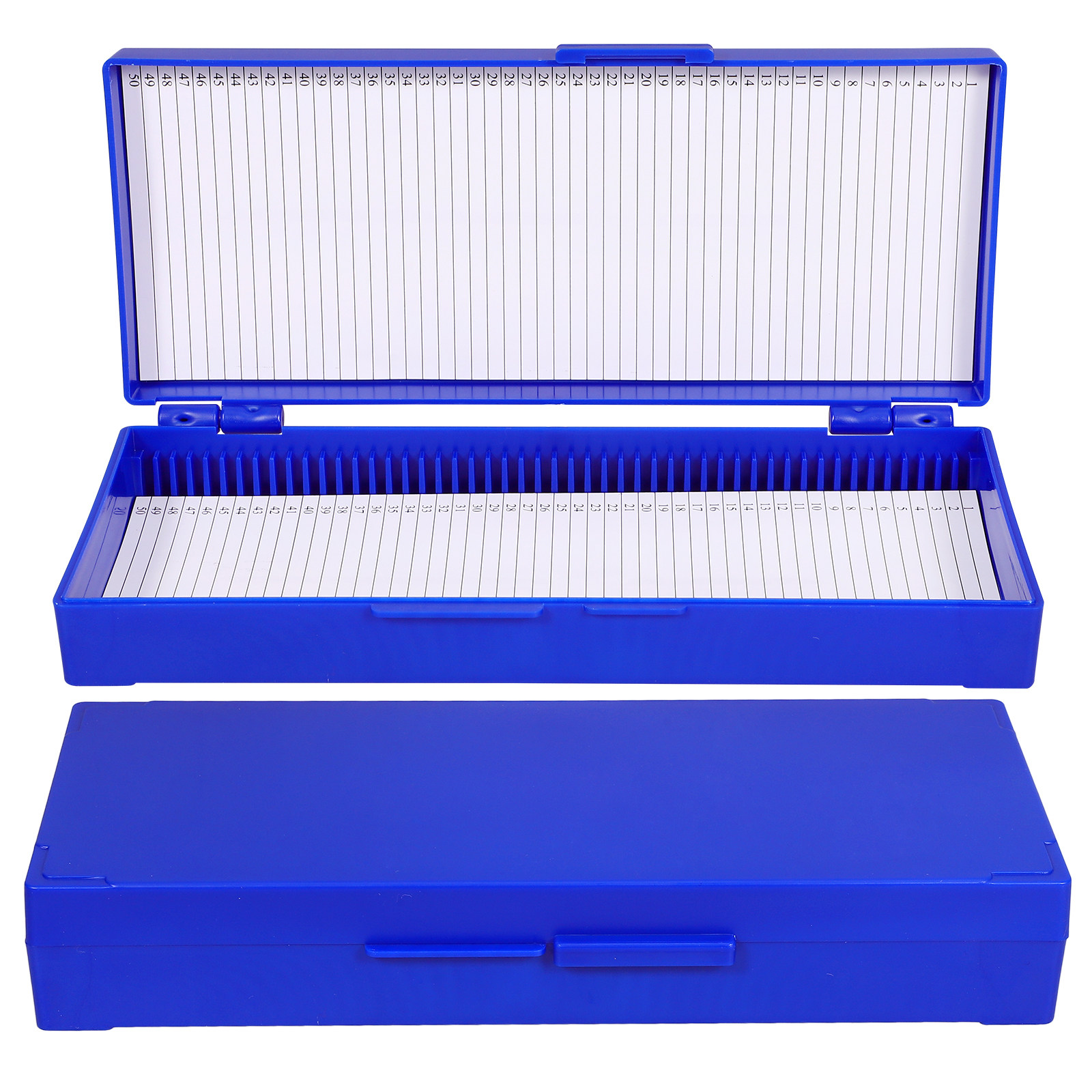 2Pcs Slide Boxes ABS Material  - огляд і ціна Pathology Slide Storage