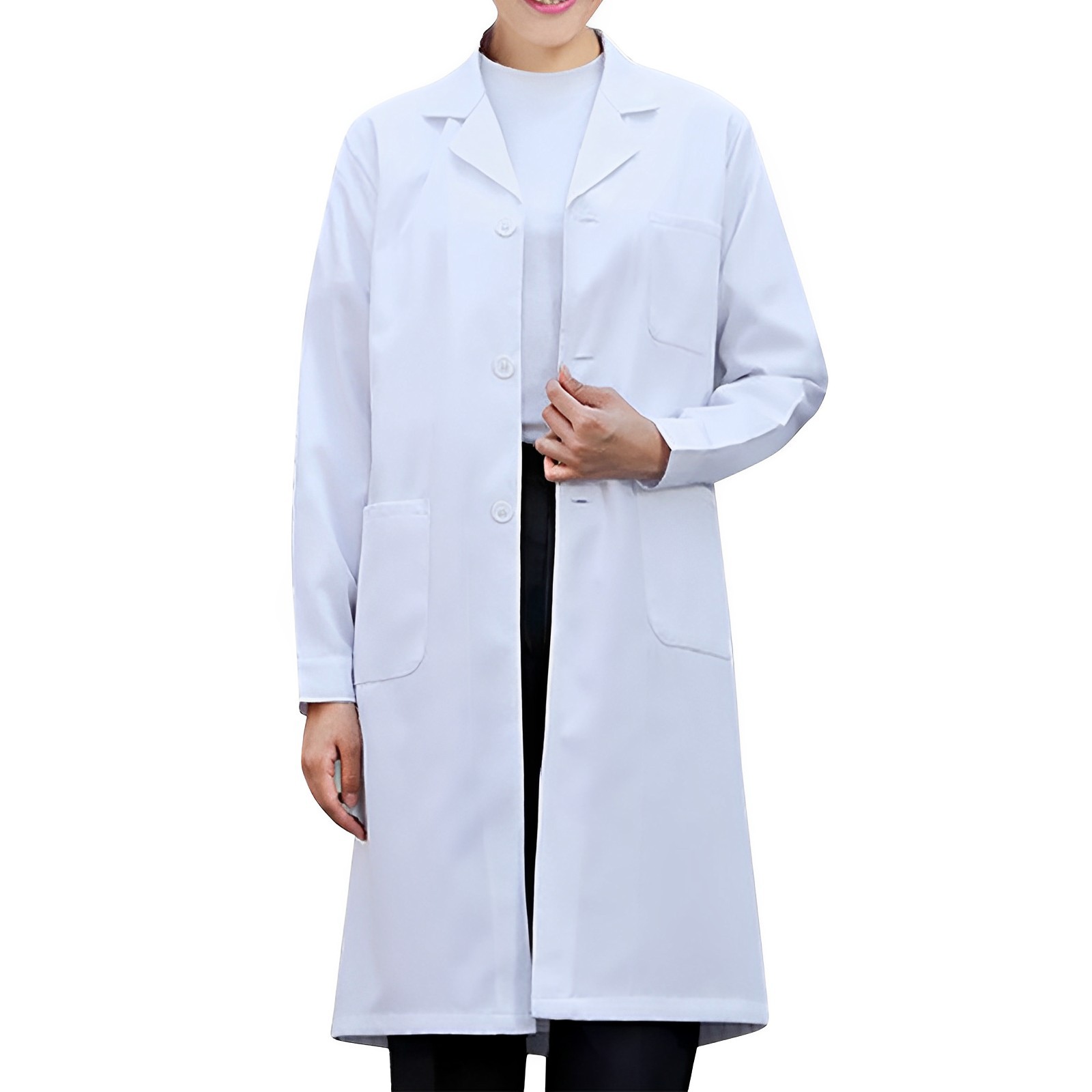 White Lab Coat For Women Men S - огляд і ціна Medical Lab Coat