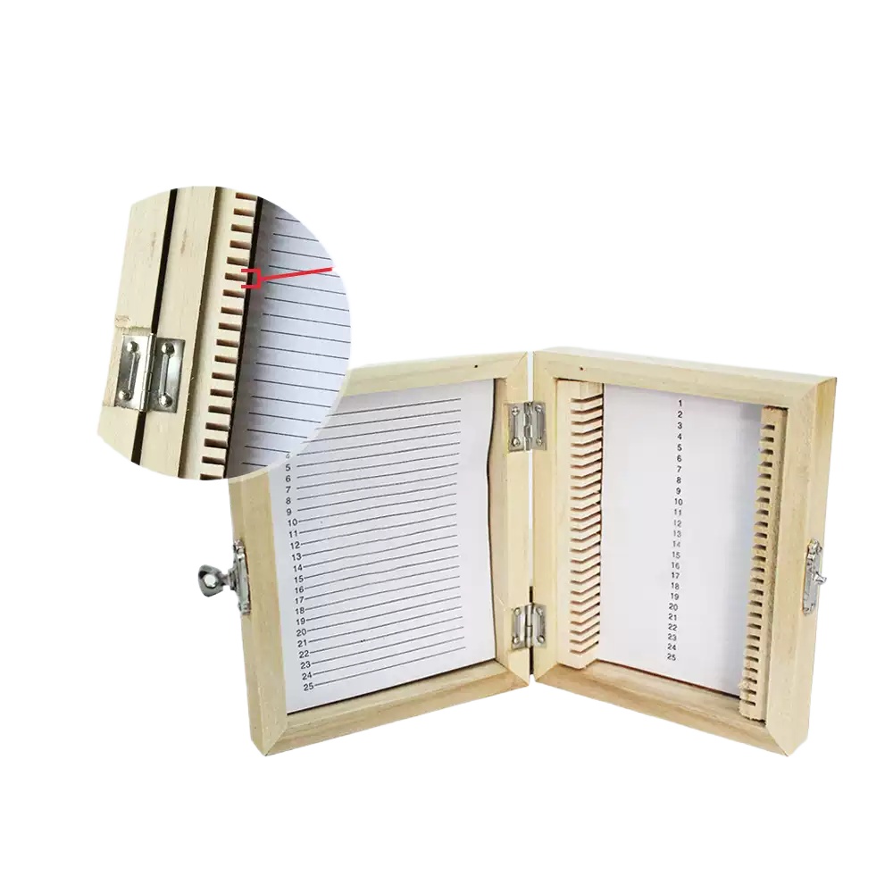 25/50/100 PCS Wooden Slide Box - огляд і ціна Pathology Slide Storage