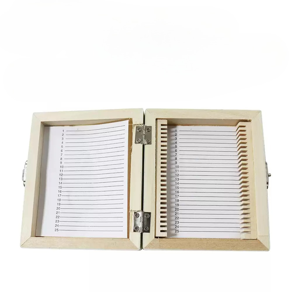 25/50/100 PCS Wooden Slide Box - огляд і ціна Pathology Slide Storage