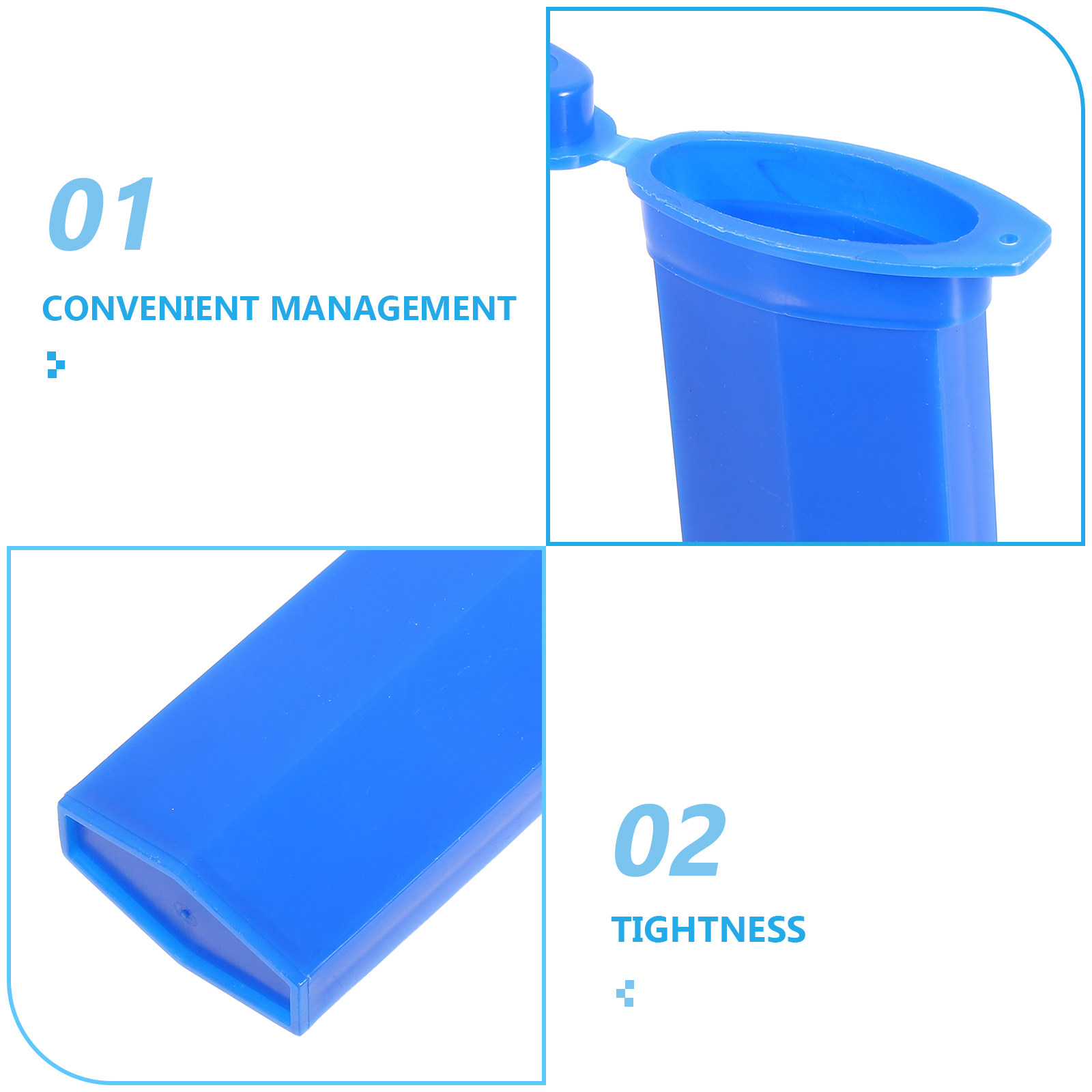 2Pcs Mini Oval Plastic Slide S - огляд і ціна Pathology Slide Storage