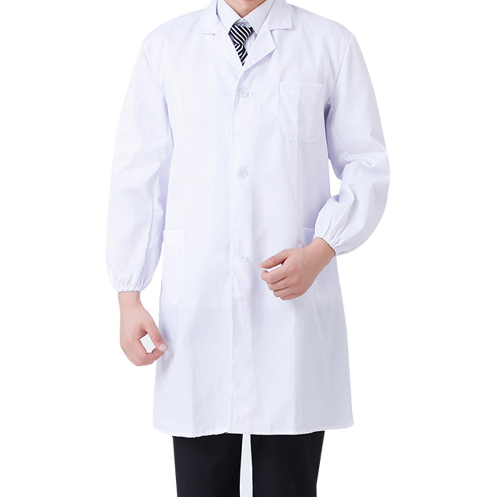 Laboratory Coat Pocket Long Sl - огляд і ціна Medical Lab Coat