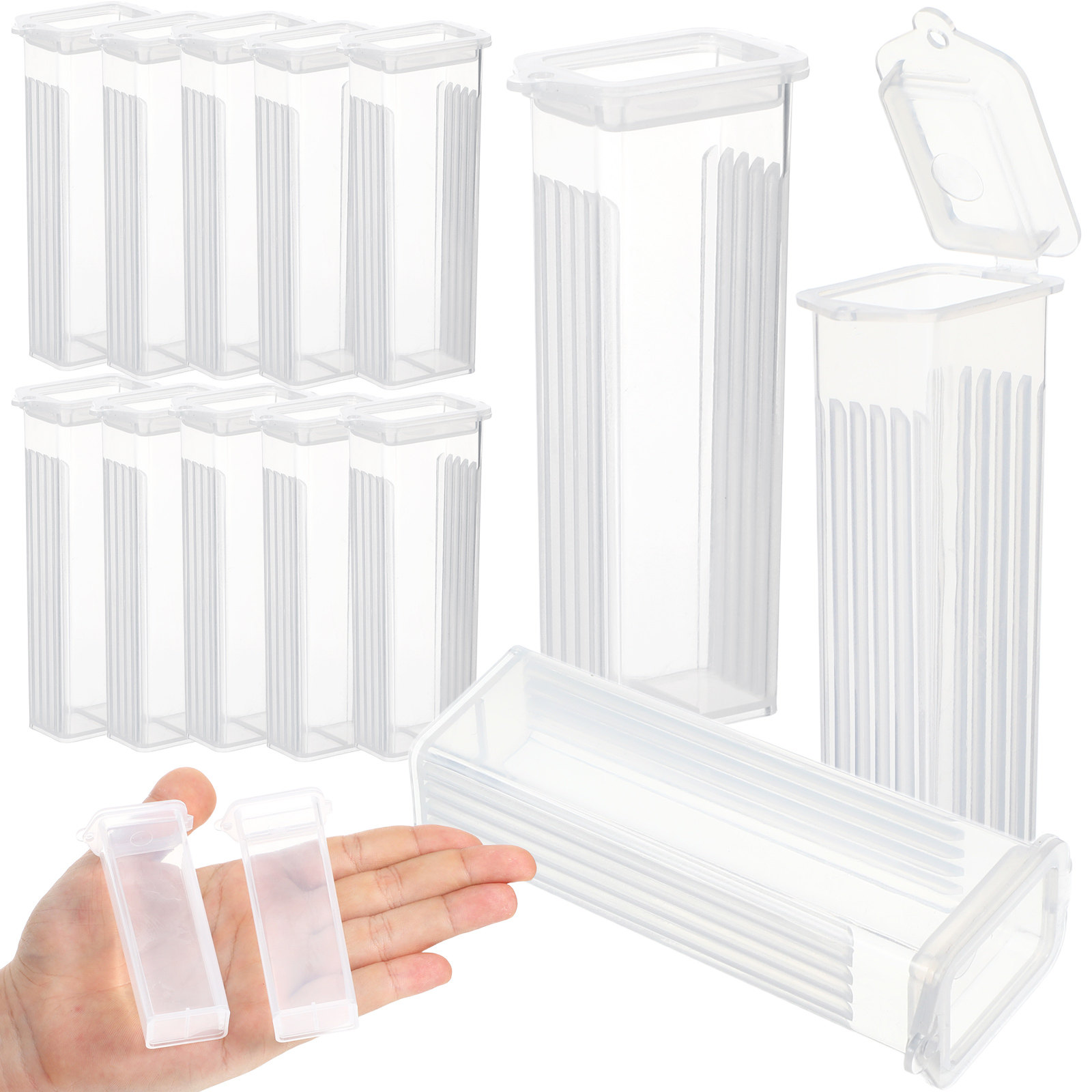 50Pcs Glass Slide Cases PP Mat - огляд і ціна Pathology Slide Storage