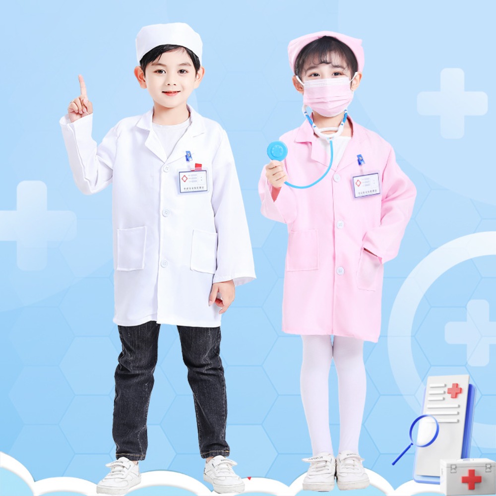 Kids Doctor & Nurse Role Play  - огляд і ціна Medical Lab Coat