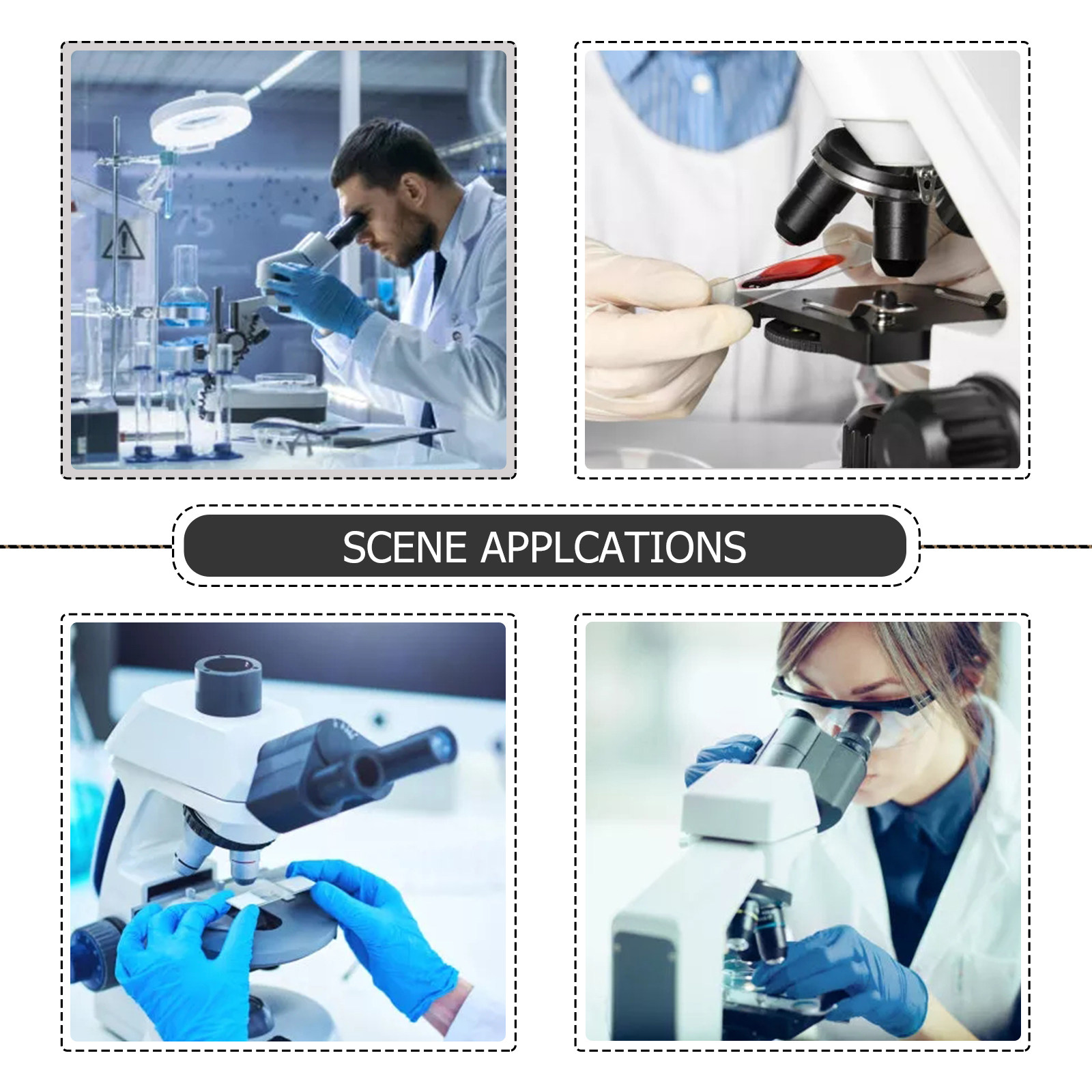 100Pcs Plastic Microscope Slid - огляд і ціна Pathology Slide Storage