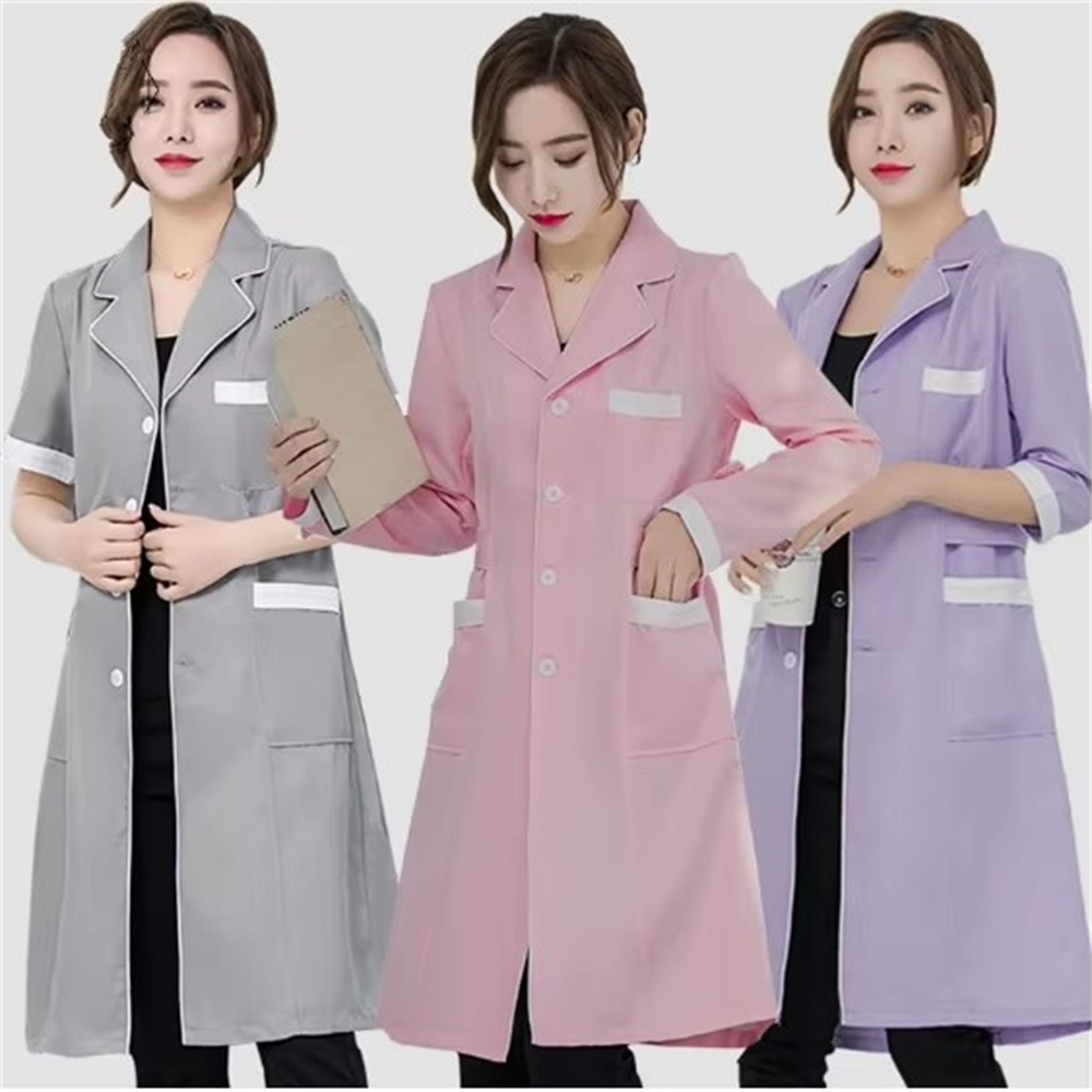High grade gray solid color sl - огляд і ціна Medical Lab Coat