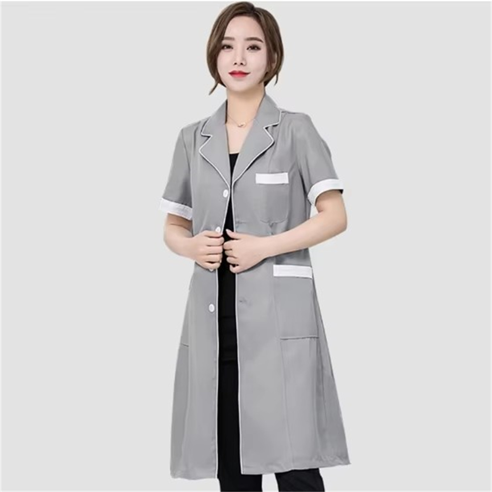 High grade gray solid color sl - огляд і ціна Medical Lab Coat