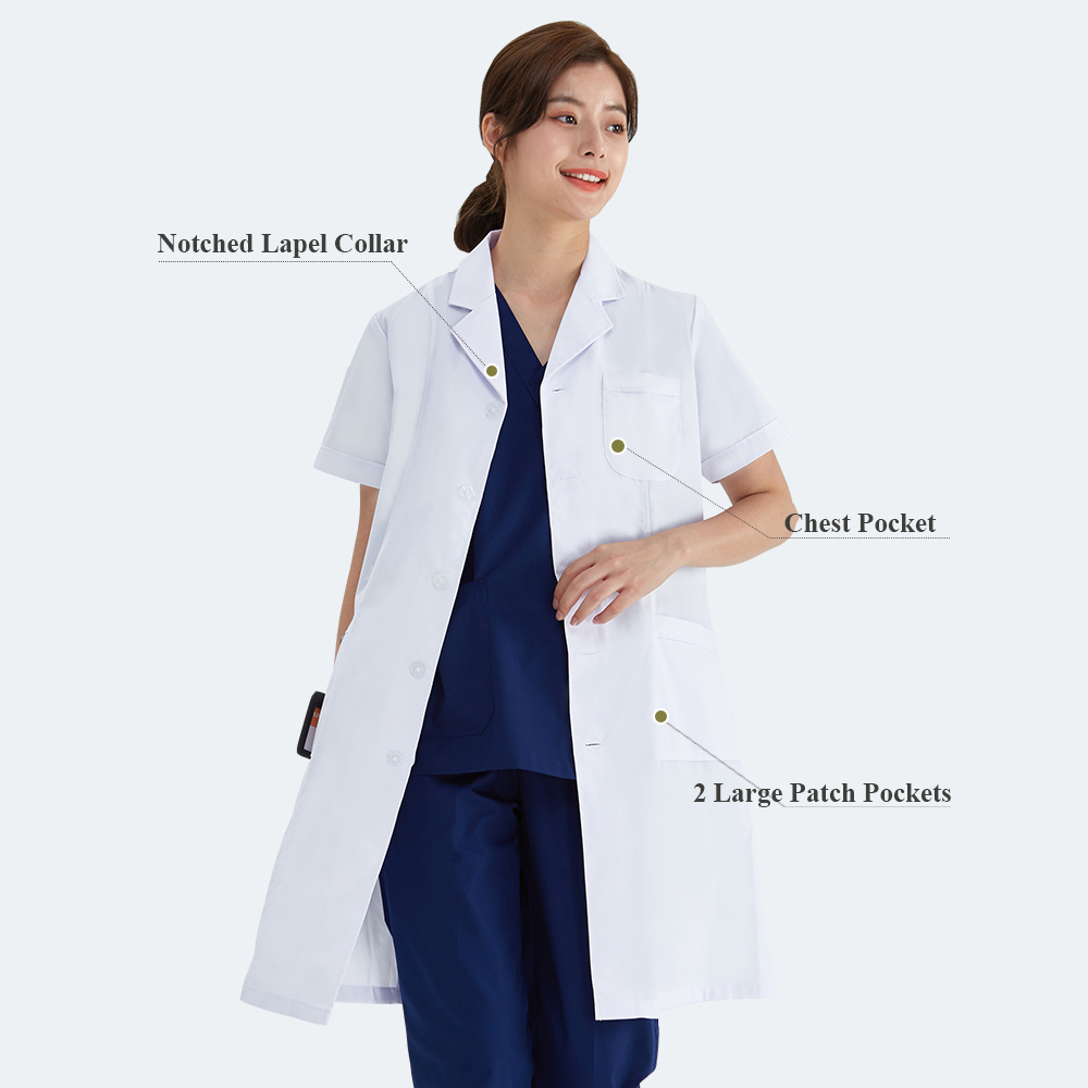Unisex White Coat Lab Coat Hos - огляд і ціна Medical Lab Coat